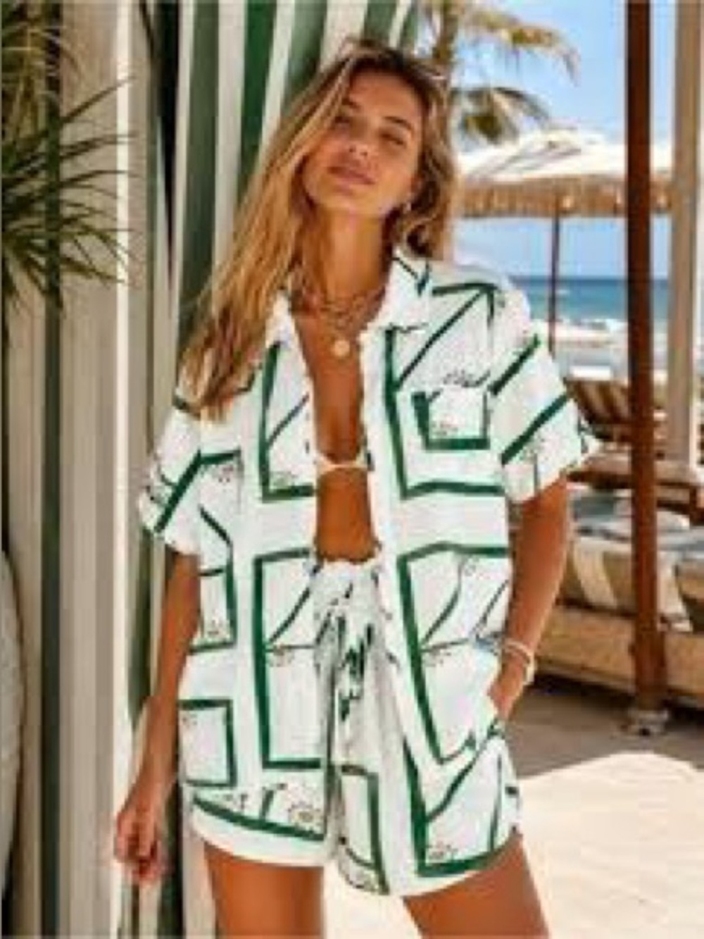 COMMENSE MATCHING SHORT SET